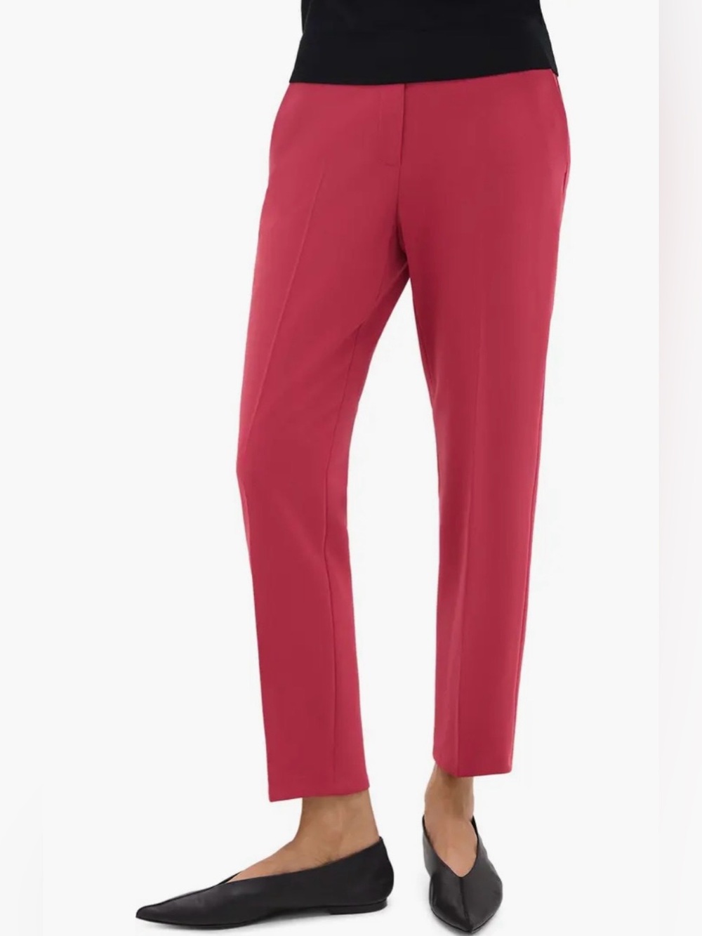 Theory Treeca Pull-On Pant in Admiral Crepe